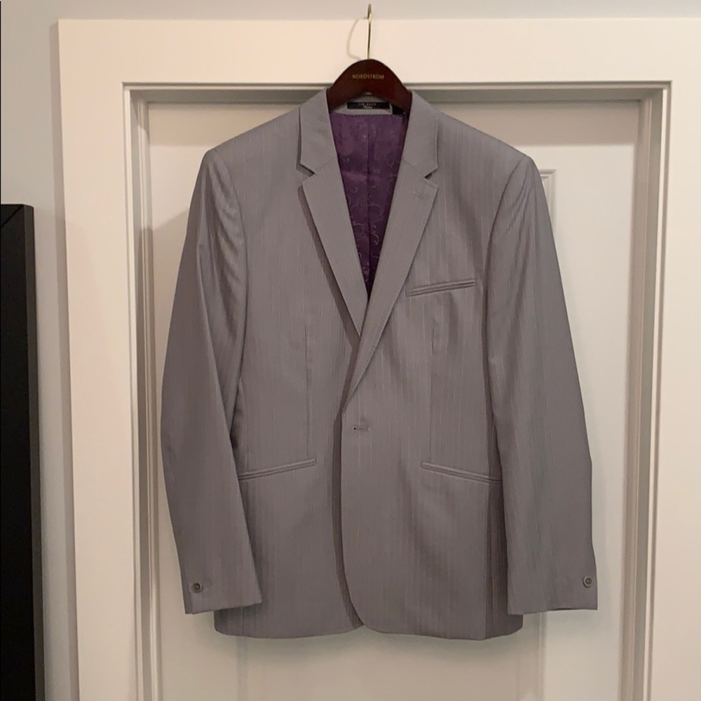 Ted Baker Purple Line, slim fit suit